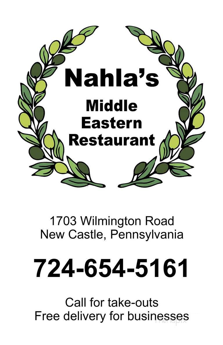 Nahla's Middle Eastern Food - New Castle, PA
