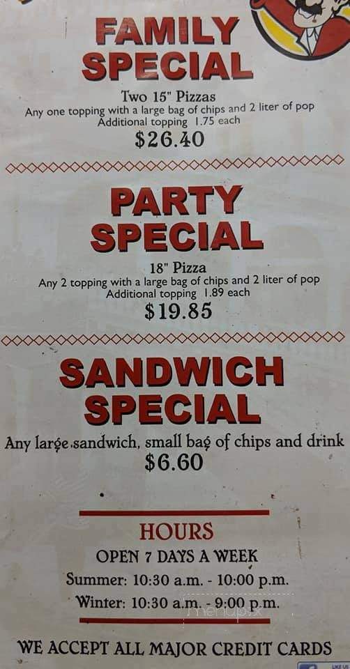 Giovanni's Pizza - Elizabeth, WV