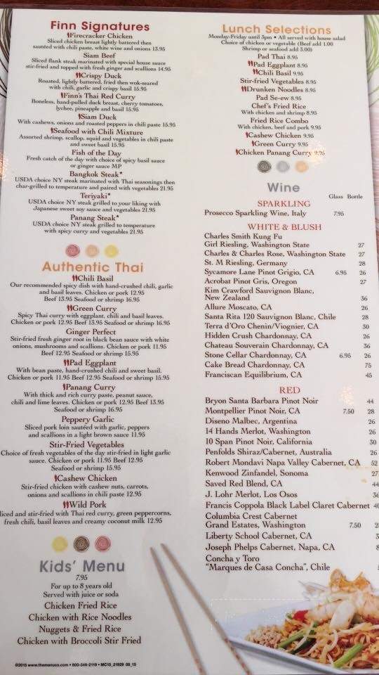 Finn Thai Restaurant - Purcellville, VA