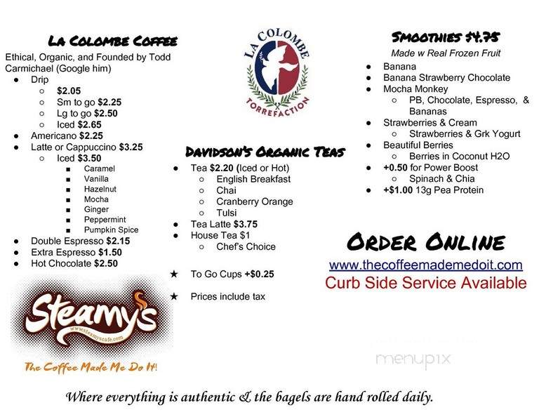 Steamy's Cafe - Winchester, VA