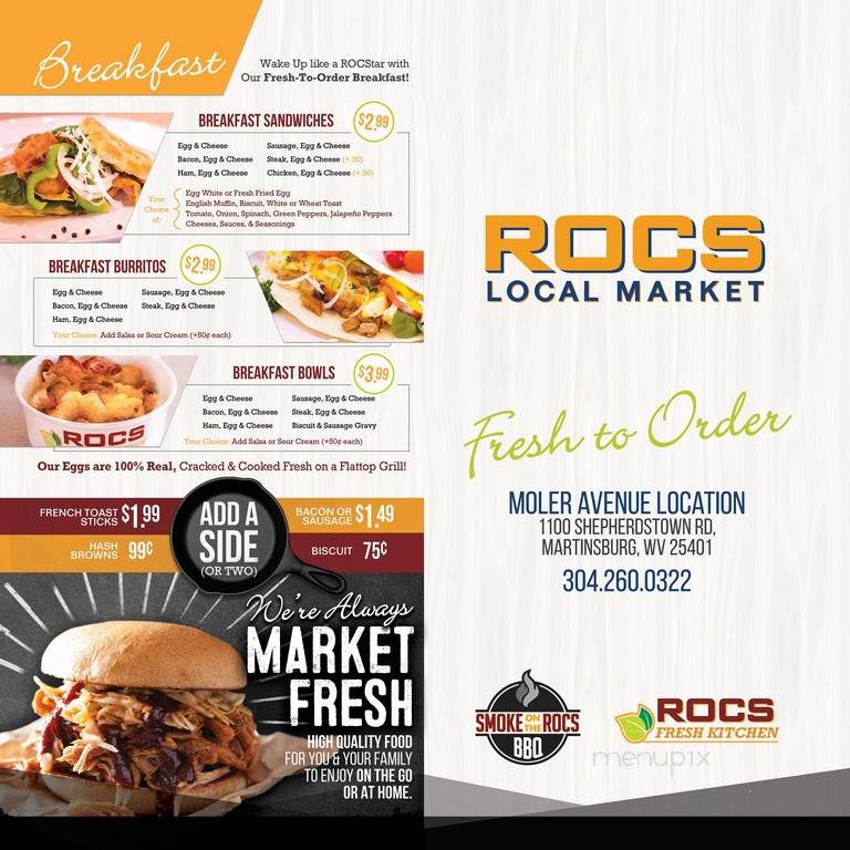 ROCS Fresh Kitchen - Martinsburg, WV