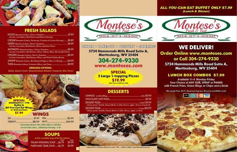 Pizza Montese - Martinsburg, WV