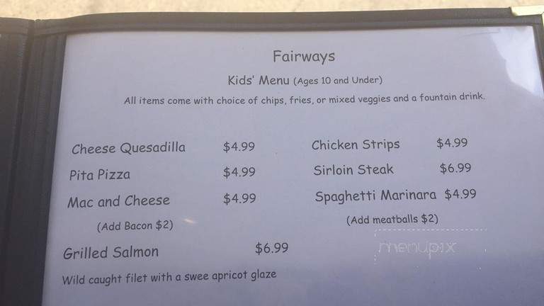 Fairways Bar & Grill - Hurricane, WV