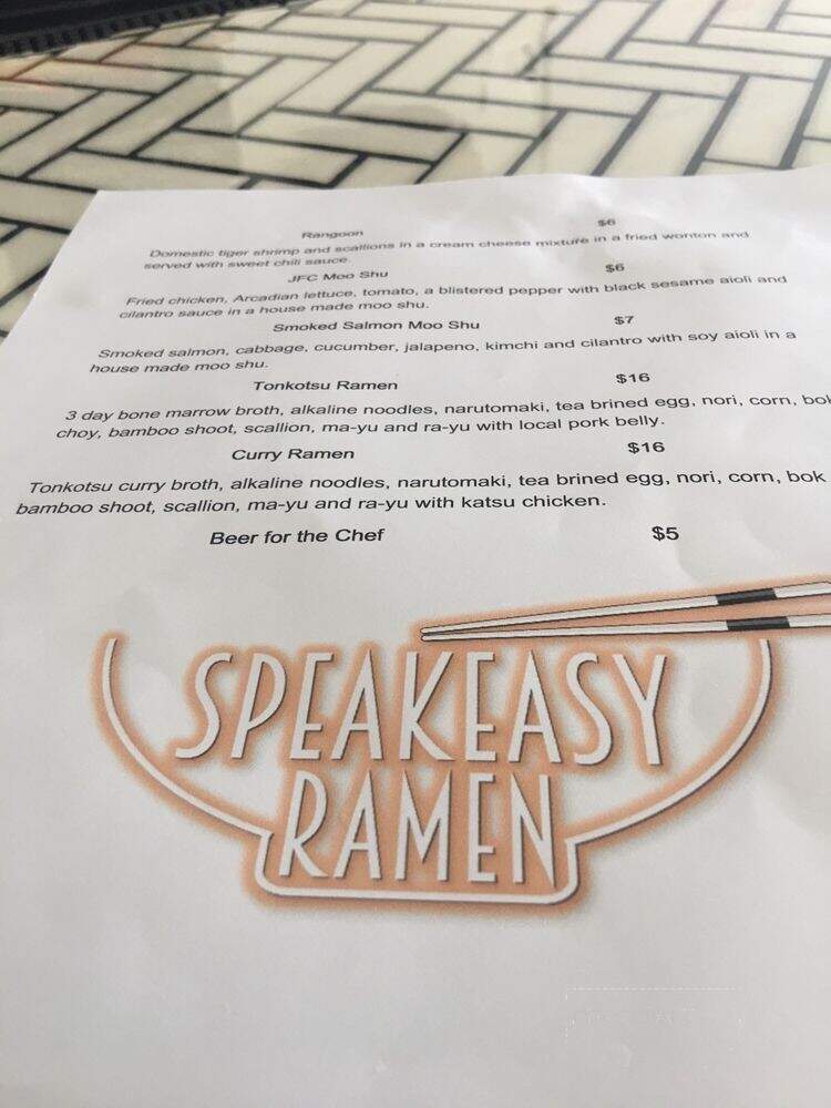 Speakeasy Ramen - Springfield, OH