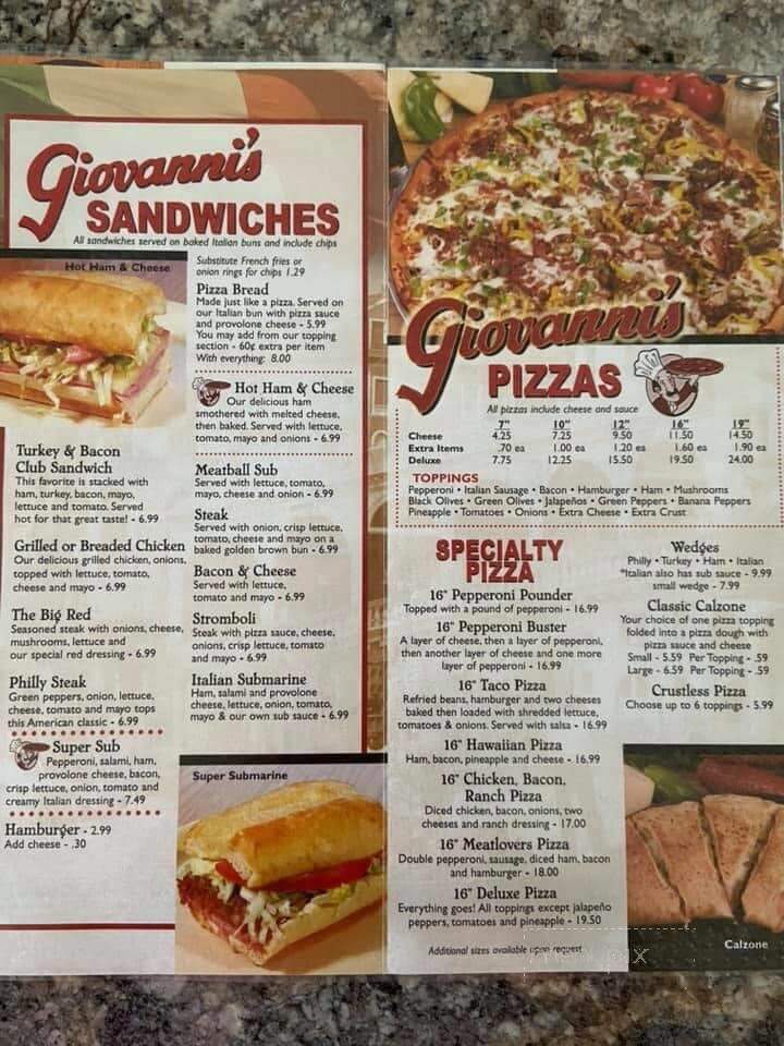 Giovanni's Pizza - South Williamson, KY