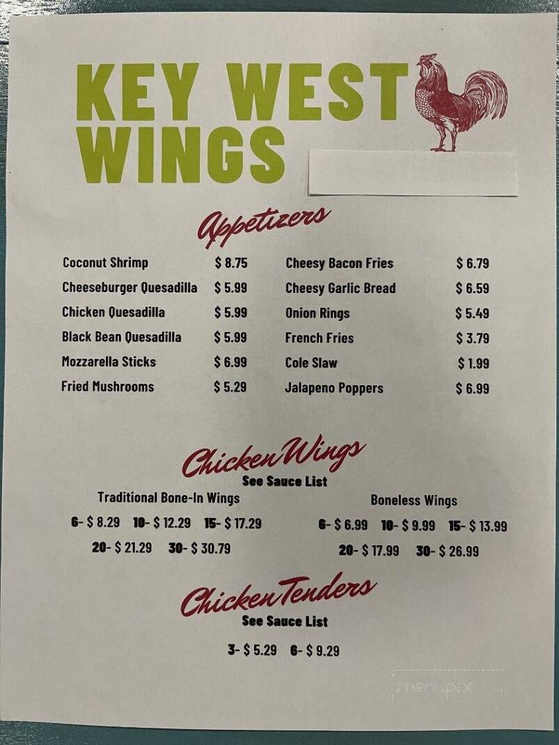 Key West Wings - Canal Winchester, OH