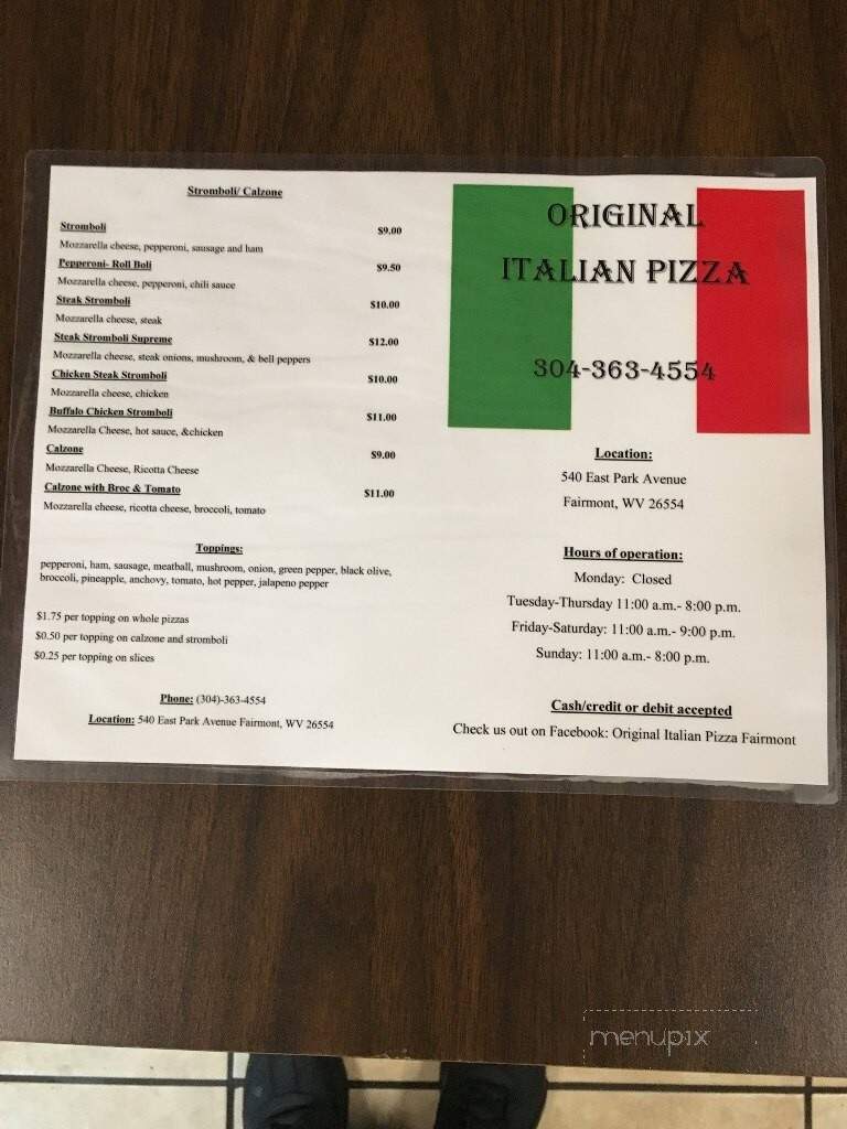 Pizza Place - Bridgeport, WV