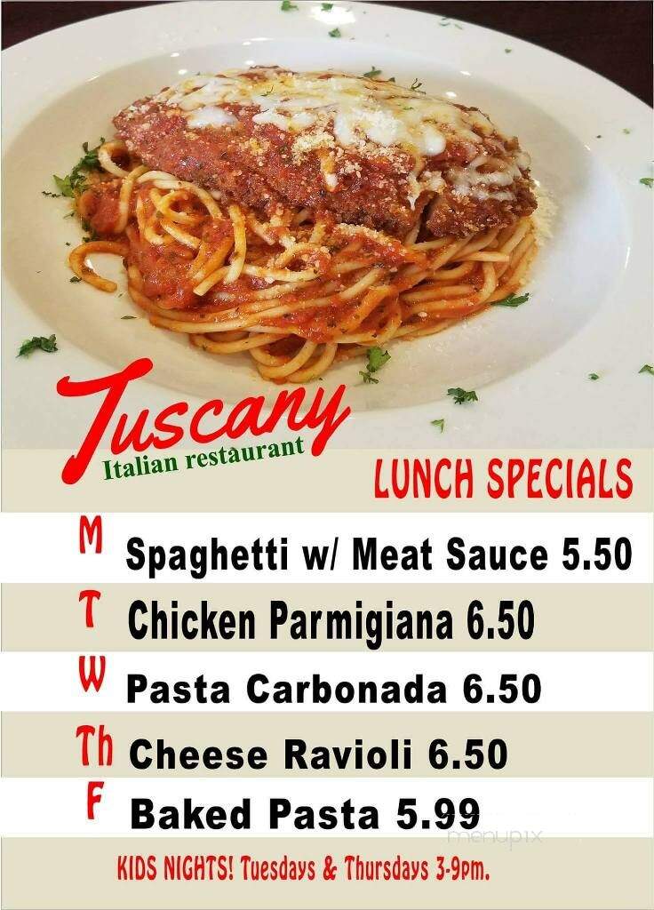 Tuscany Cuccini - Gallipolis, OH