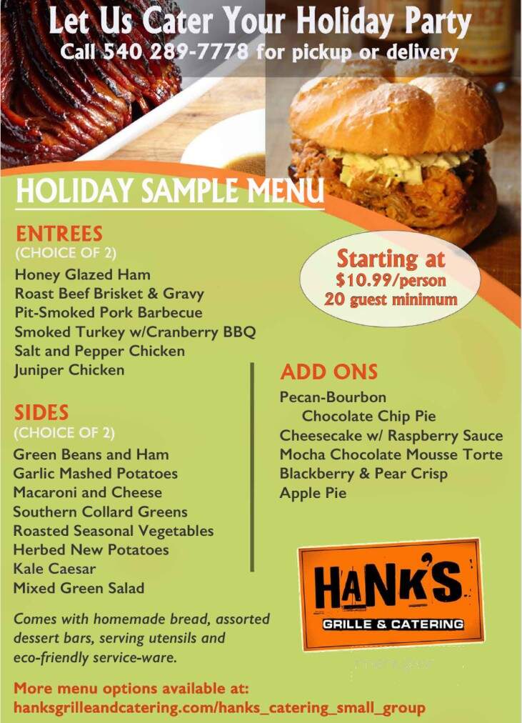 Hanks Smokehouse & Deli - McGaheysville, VA