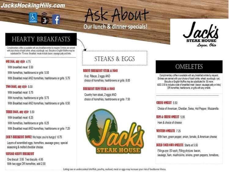 Jack's Steak House - Logan, OH