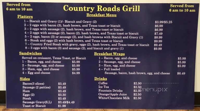 Country Roads Grill - Bridgeport, WV