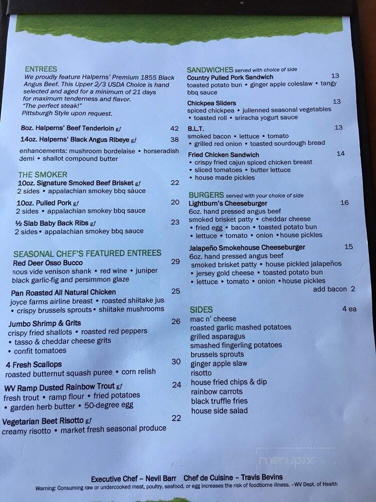 Stillwaters Restaurant - Roanoke, WV