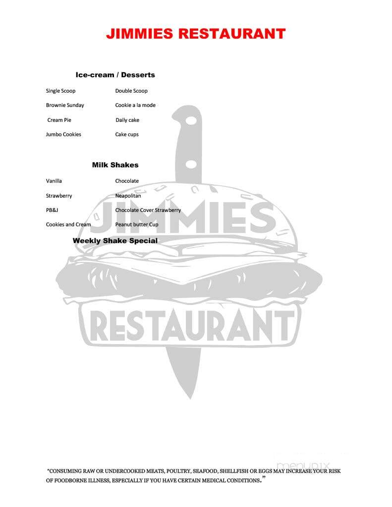 Jimmies Restaurant - Princeton, WV