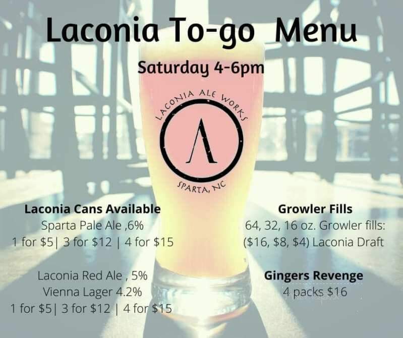 Laconia Ale Works - Sparta, NC