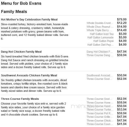 Bob Evans Restaurant - South Point, OH