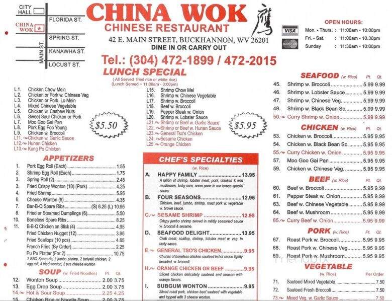 China Wok - Buckhannon, WV