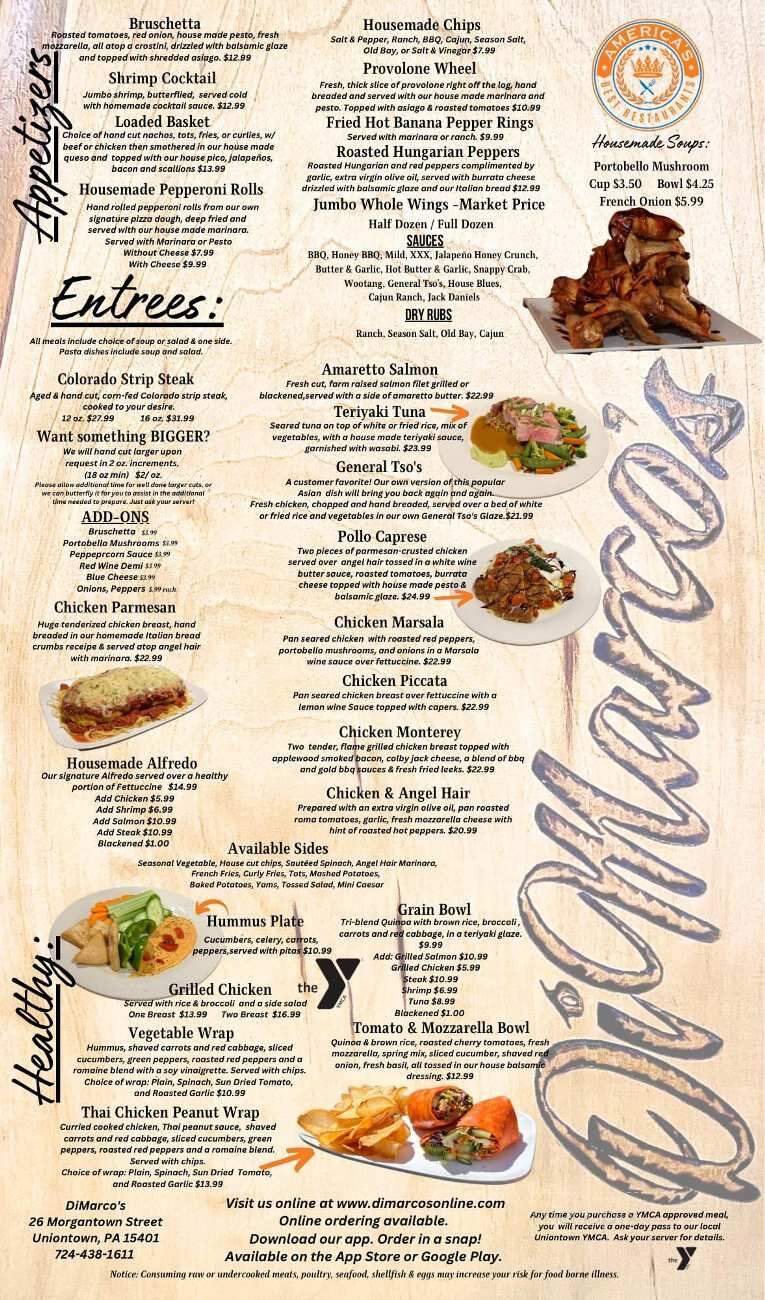 DiMarco's Bistro & Cantina - Uniontown, PA