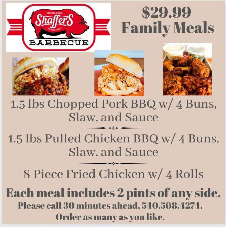 Shaffer's BBQ Palace - Winchester, VA