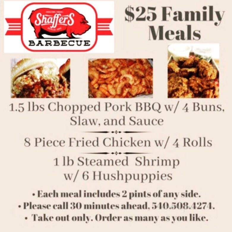 Shaffer's BBQ Palace - Winchester, VA