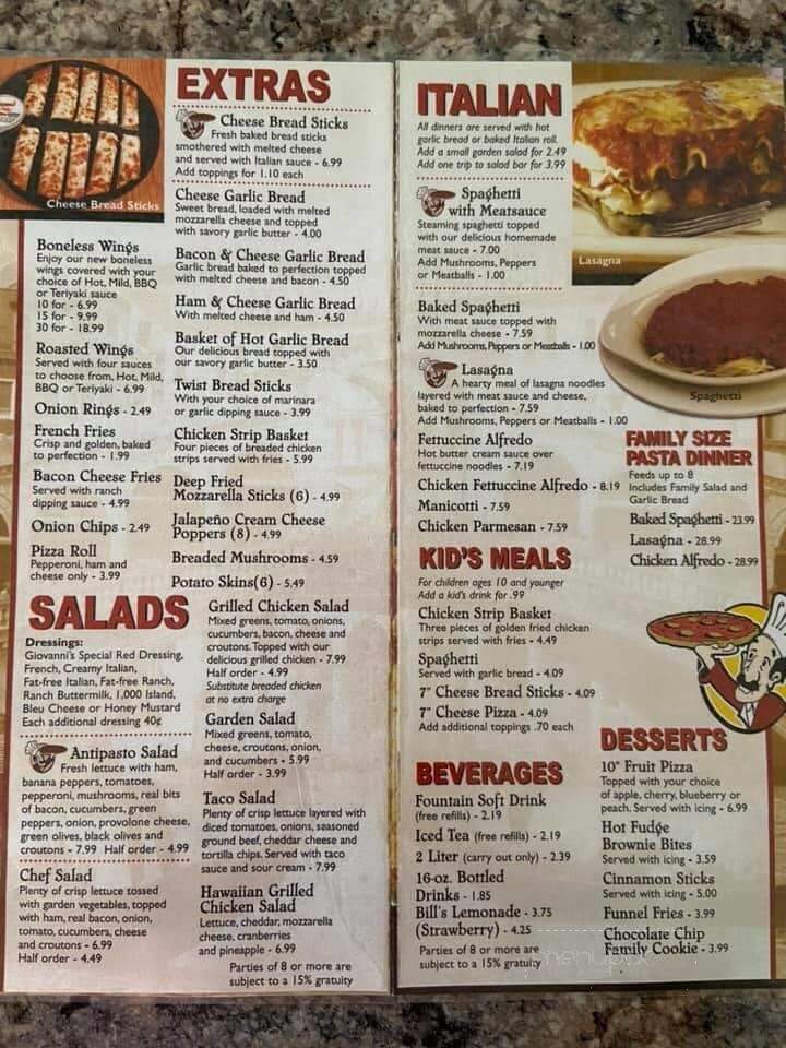 Giovanni's - South Williamson, KY