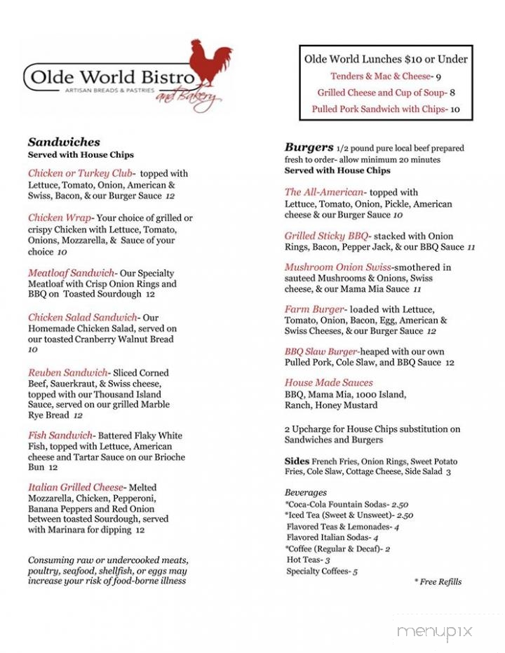 Olde World Bistro - Millersburg, OH